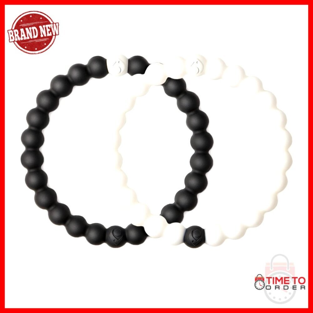 Silicone Stretch Bead Bracelet, Extra Large 7.5" Circumference, Slide-On Cuff